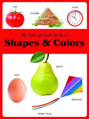 cover image of My First Picture Book of Shapes and Colours